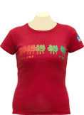 Clothes Women's-shirts - חולצת T נשים - אדום מידה L