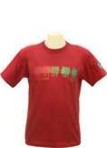 Clothes Men's-shirts - חולצת T גברים - אדום מידה L
